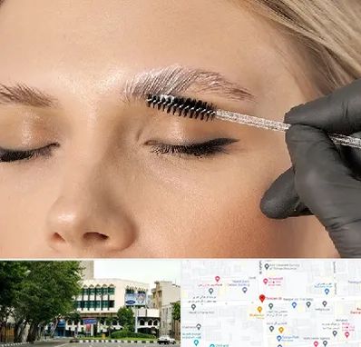 آموزش لیفت و لمینت مژه و ابرو در طالقانی