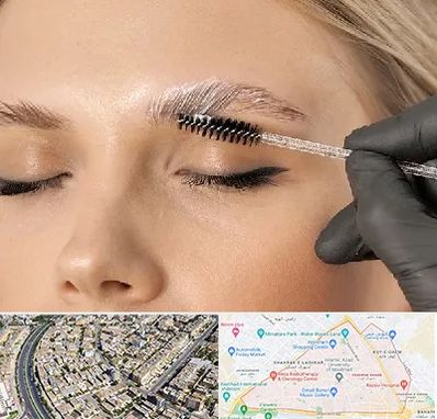 آموزش لیفت و لمینت مژه و ابرو در شهرک غرب مشهد