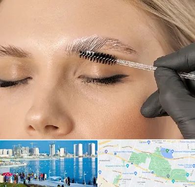 آموزش لیفت و لمینت مژه و ابرو در چیتگر 