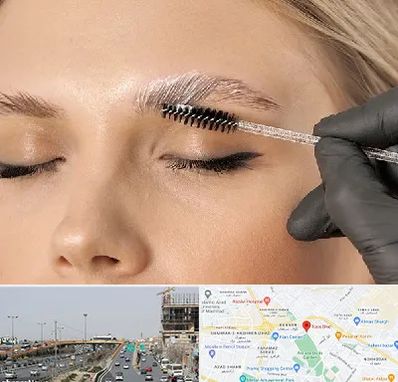 آموزش لیفت و لمینت مژه و ابرو در بلوار توس مشهد