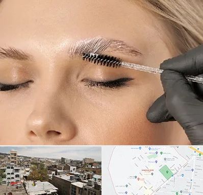 آموزش لیفت و لمینت مژه و ابرو در شمیران نو