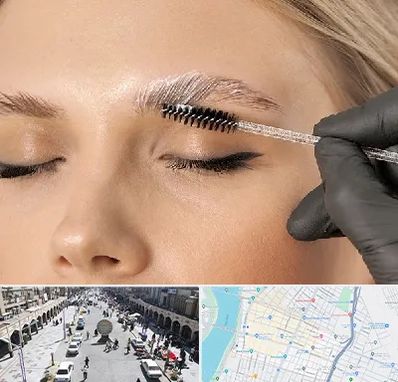 آموزش لیفت و لمینت مژه و ابرو در نادری اهواز