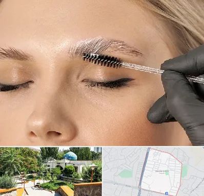 آموزش لیفت و لمینت مژه و ابرو در باغمیشه تبریز