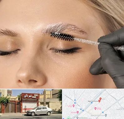 آموزش لیفت و لمینت مژه و ابرو در باجک قم