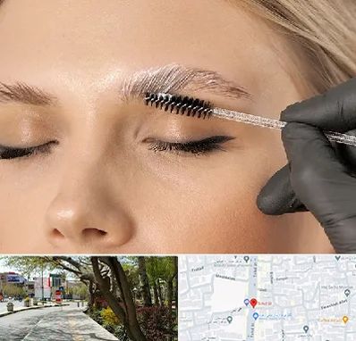 آموزش لیفت و لمینت مژه و ابرو در خیابان توحید اصفهان