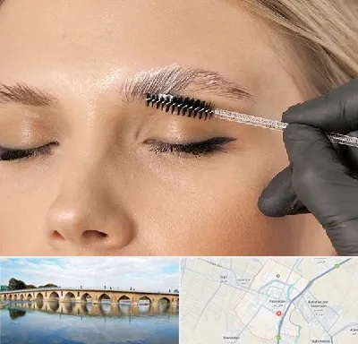 آموزش لیفت و لمینت مژه و ابرو در فلاورجان