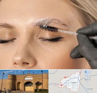 آموزش لیفت و لمینت مژه و ابرو در ایرانشهر