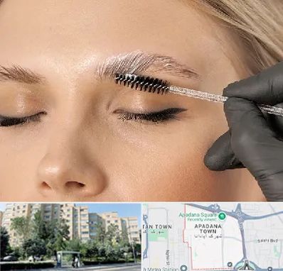 آموزش لیفت و لمینت مژه و ابرو در آپادانا