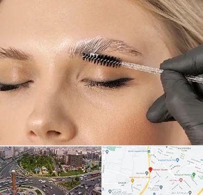 آموزش لیفت و لمینت مژه و ابرو در سبلان