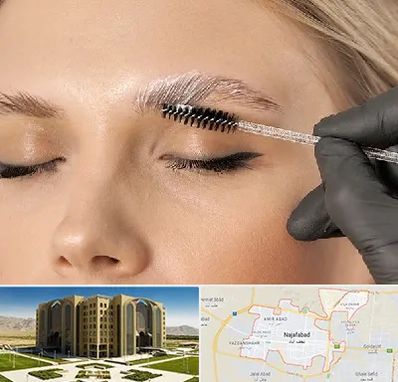 آموزش لیفت و لمینت مژه و ابرو در نجف آباد