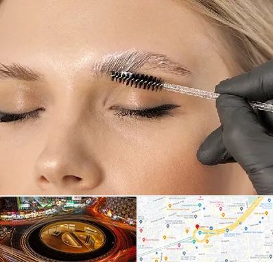 آموزش لیفت و لمینت مژه و ابرو در میدان ولیعصر