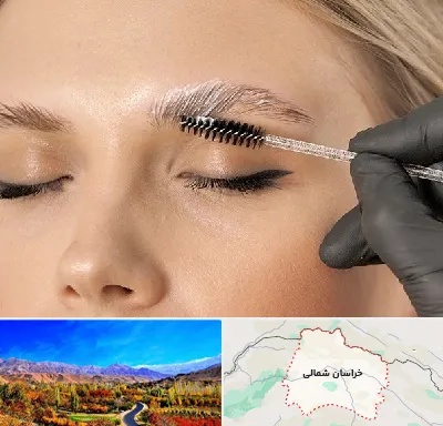 آموزش لیفت و لمینت مژه و ابرو در خراسان شمالی