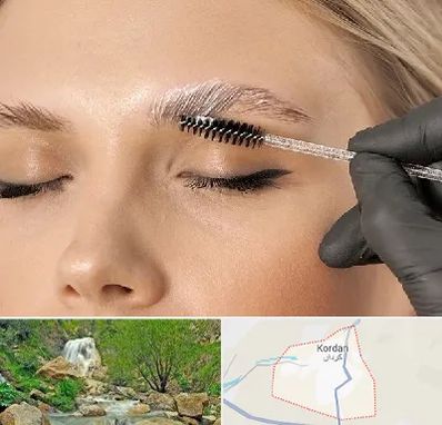 آموزش لیفت و لمینت مژه و ابرو در کردان