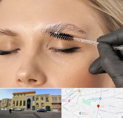 آموزش لیفت و لمینت مژه و ابرو در زنبیل آباد قم