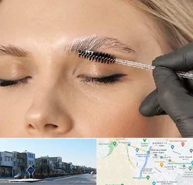 آموزش لیفت و لمینت مژه و ابرو در شریعتی مشهد