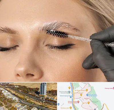 آموزش لیفت و لمینت مژه و ابرو در خیابان نیایش شیراز