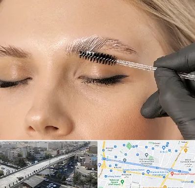 آموزش لیفت و لمینت مژه و ابرو در فرجام