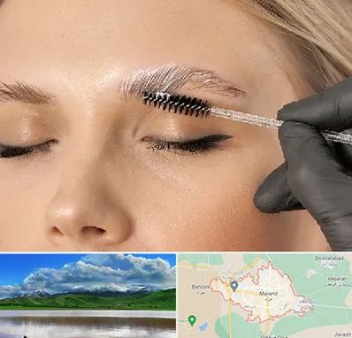 آموزش لیفت و لمینت مژه و ابرو در مرند