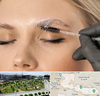 آموزش لیفت و لمینت مژه و ابرو در پردیس