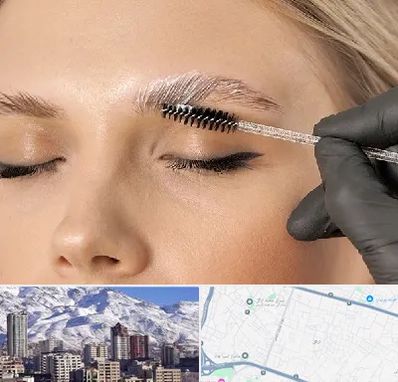 آموزش لیفت و لمینت مژه و ابرو در ازگل