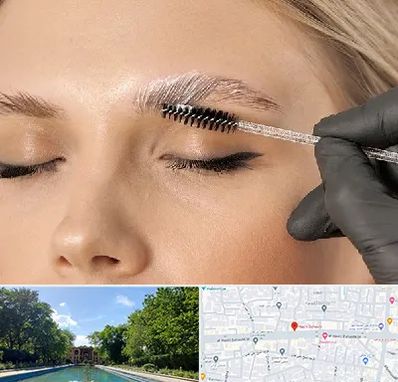 آموزش لیفت و لمینت مژه و ابرو در هشت بهشت اصفهان
