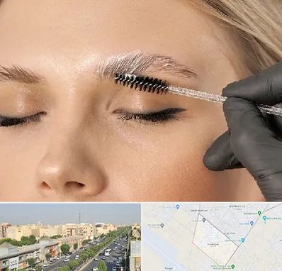 آموزش لیفت و لمینت مژه و ابرو در کیانمهر کرج