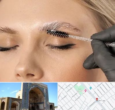 آموزش لیفت و لمینت مژه و ابرو در مصلی مشهد