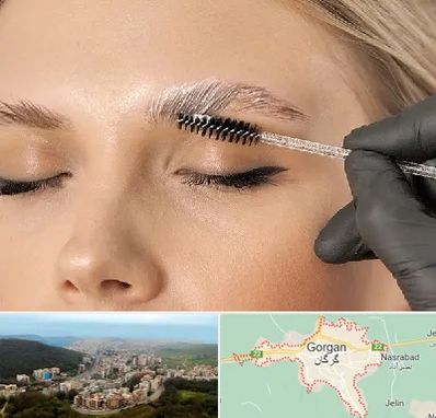 آموزش لیفت و لمینت مژه و ابرو در گرگان