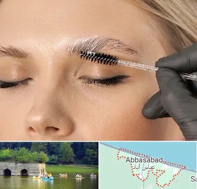 آموزش لیفت و لمینت مژه و ابرو در عباس آباد