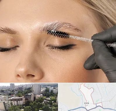 آموزش لیفت و لمینت مژه و ابرو در اوین