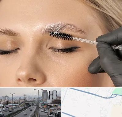آموزش لیفت و لمینت مژه و ابرو در بلوار ارتش