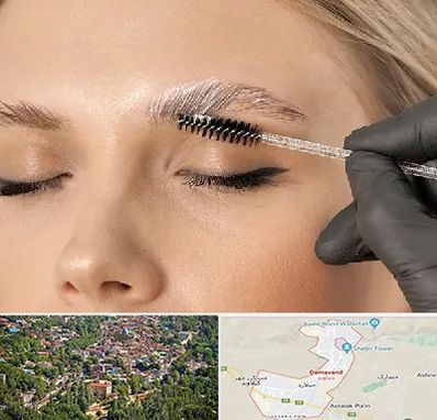 آموزش لیفت و لمینت مژه و ابرو در دماوند