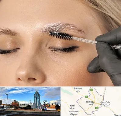 آموزش لیفت و لمینت مژه و ابرو در تایباد