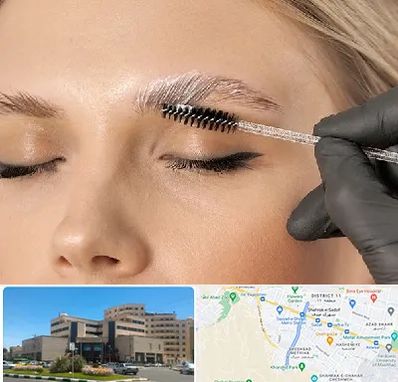 آموزش لیفت و لمینت مژه و ابرو در صیاد شیرازی مشهد