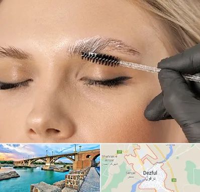 آموزش لیفت و لمینت مژه و ابرو در دزفول