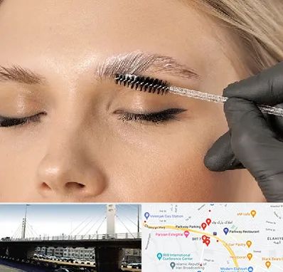 آموزش لیفت و لمینت مژه و ابرو در پارک وی 