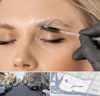 آموزش لیفت و لمینت مژه و ابرو در مجیدیه شمالی