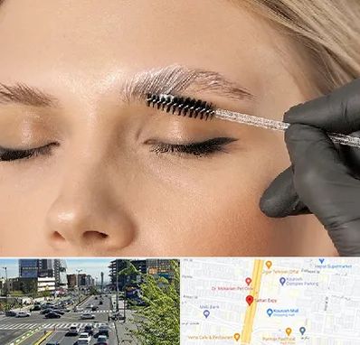 آموزش لیفت و لمینت مژه و ابرو در ستاری