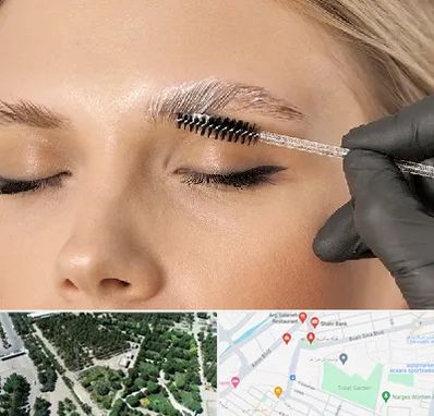 آموزش لیفت و لمینت مژه و ابرو در سالاریه قم