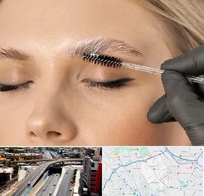 آموزش لیفت و لمینت مژه و ابرو در ستارخان شیراز