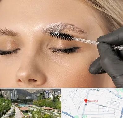 آموزش لیفت و لمینت مژه و ابرو در بلوار تعاون