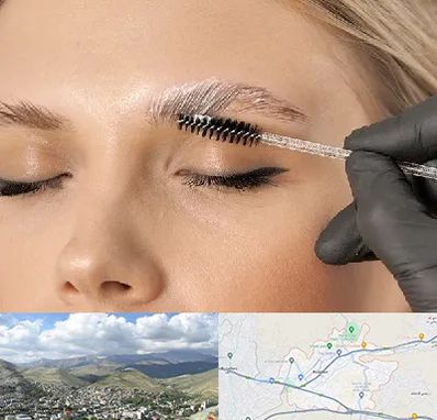 آموزش لیفت و لمینت مژه و ابرو در رودهن
