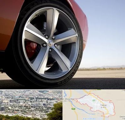 فروشگاه لاستیک خارجی در یاسوج