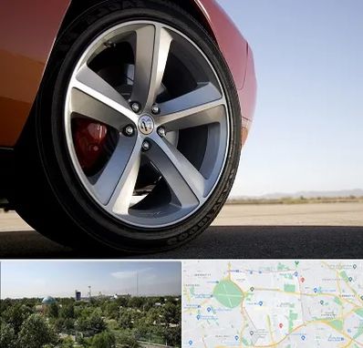 فروشگاه لاستیک خارجی در منطقه 16 تهران