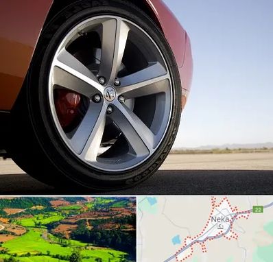 فروشگاه لاستیک خارجی در نکا