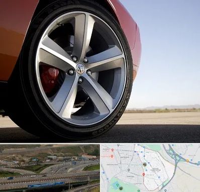 فروشگاه لاستیک خارجی در یاغچیان تبریز