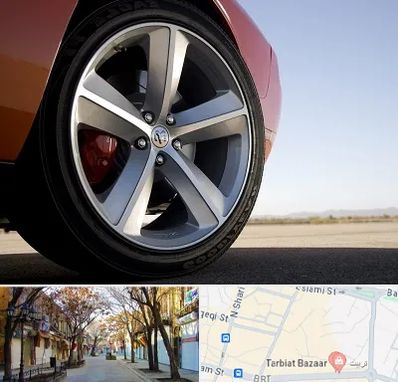 فروشگاه لاستیک خارجی در تربیت تبریز