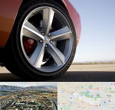 فروشگاه لاستیک خارجی در منطقه 21 تهران