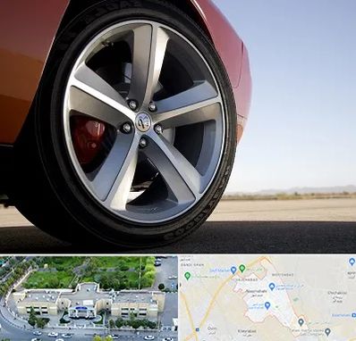 فروشگاه لاستیک خارجی در نسیم شهر