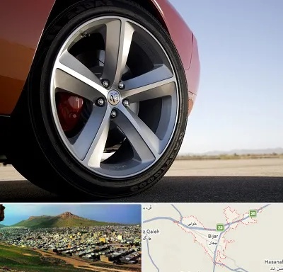 فروشگاه لاستیک خارجی در بیجار